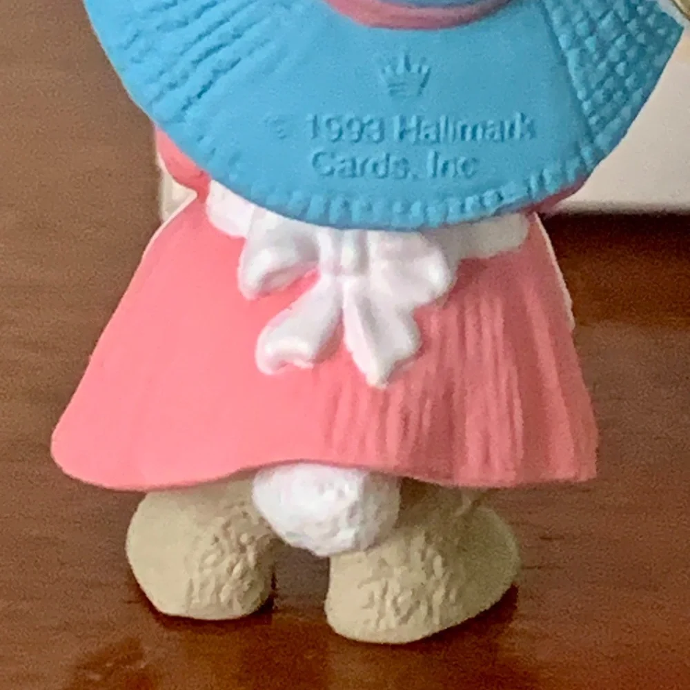 Hallmark Sunny Bunny Garden 3pc 1994  Easter Keepsake Ornament